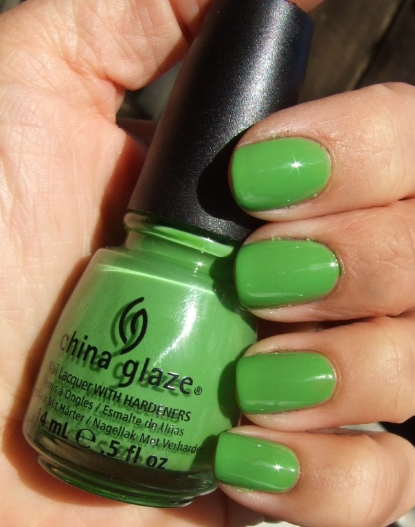 China Glaze Gaga For Green - sunshine.
